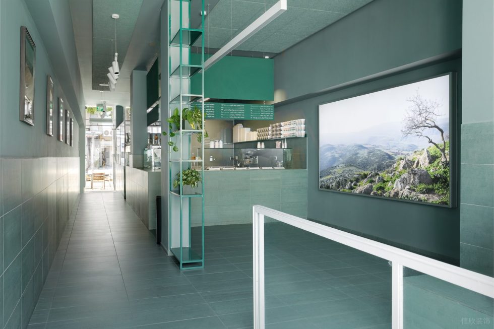 簡約清新風(fēng)甜品店明亮空間布局裝修設(shè)計(jì)