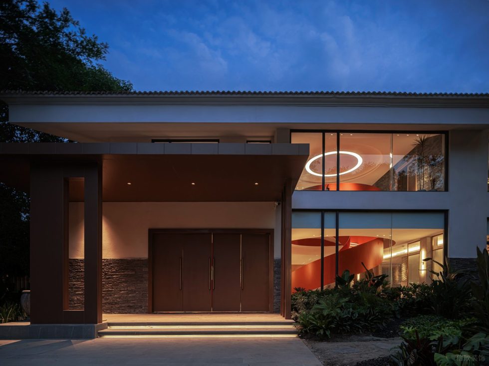 簡(jiǎn)約中式風(fēng)中餐廳雅致門店外觀裝修設(shè)計(jì)