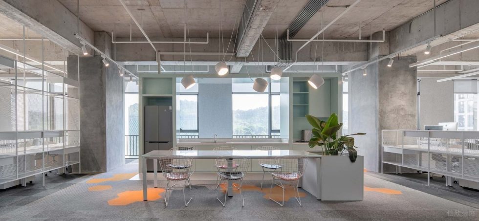 時尚極簡風(fēng)辦公室裝修設(shè)計(jì)淺色系茶水休閑區(qū) 時尚極簡風(fēng)辦公室裝修設(shè)計(jì)淺色系茶水休閑區(qū)