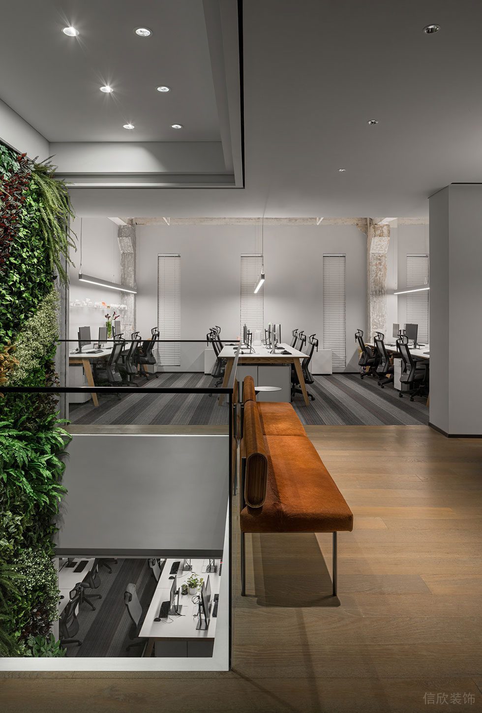 深圳南山區華僑城智慧廣場現代簡約時尚風格辦公室裝修設計方案 茶水間局部細節