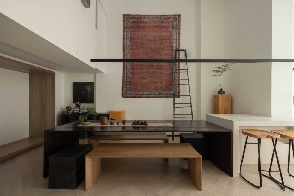 深圳南山區(qū)西麗健興科技大廈現(xiàn)代田園風(fēng)辦公室裝修設(shè)計(jì) 一層全景