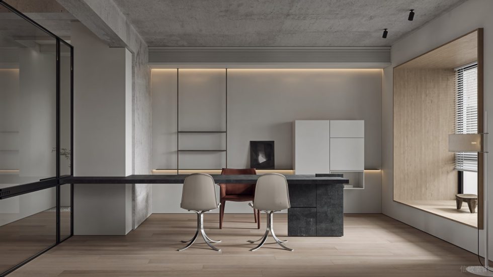 深圳市龍崗區極簡工業風新辦公場地 主創辦公室1