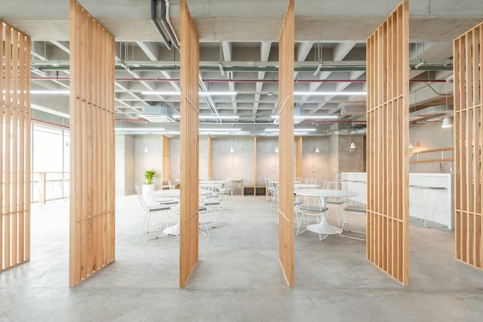 原木工業(yè)風(fēng)辦公室裝修設(shè)計(jì)原木色活動(dòng)隔斷 原木工業(yè)風(fēng)辦公室裝修設(shè)計(jì)原木色活動(dòng)隔斷