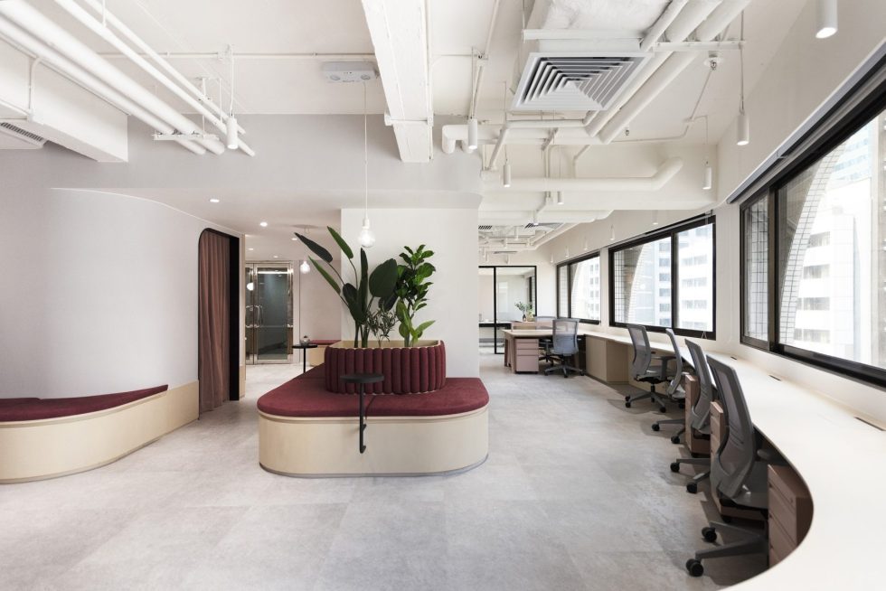 紅色簡約風辦公室裝修設計紅白色辦公區 紅色簡約風辦公室裝修設計紅白色辦公區