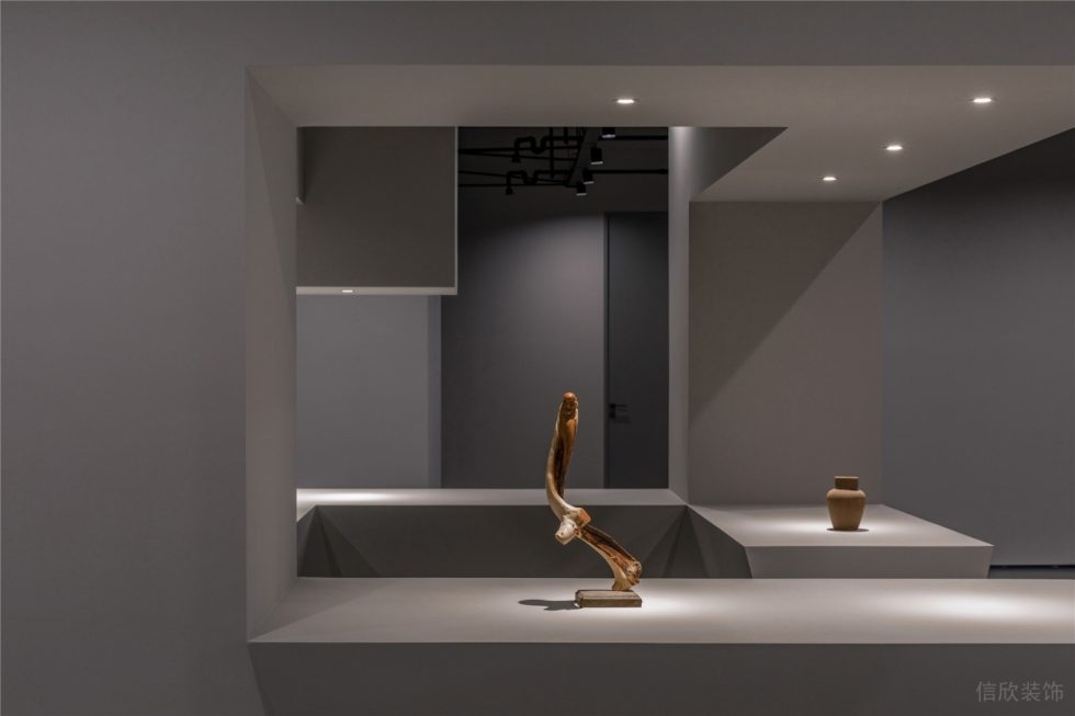 極簡中式混搭風陶瓷藝術(shù)品展廳裝修設(shè)計 陶瓷藝術(shù)品 (2)