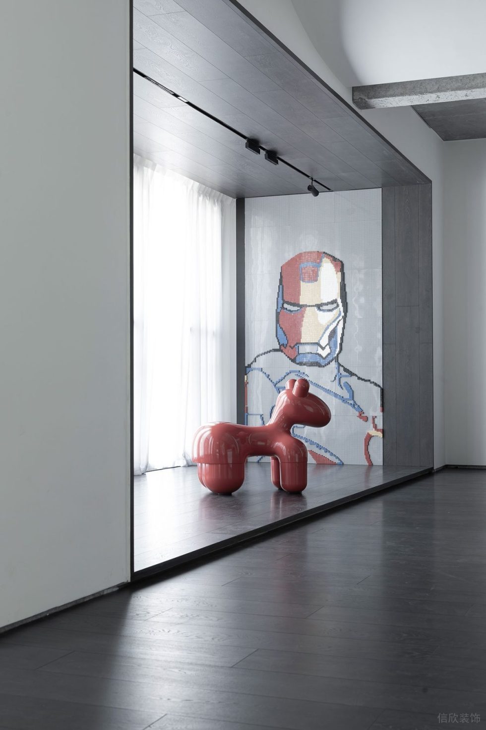 深圳龍華極簡風格工作室辦公空間裝修設計 休閑區(qū)