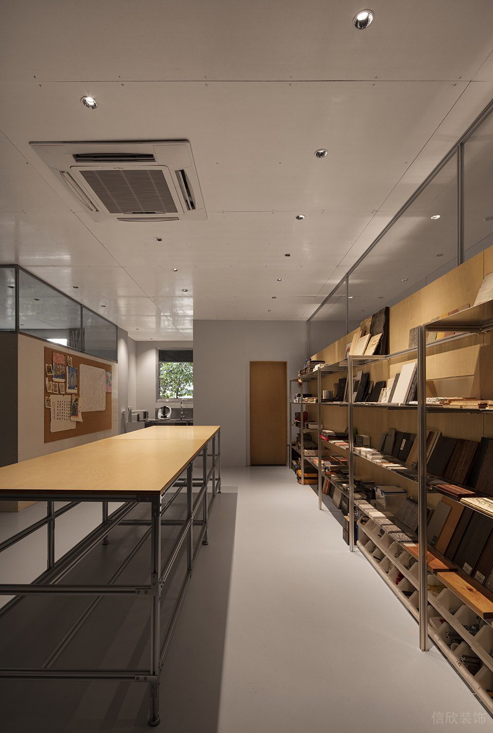 淡色簡約風辦公室裝修設計材料樣板間 淡色簡約風辦公室裝修設計材料樣板間