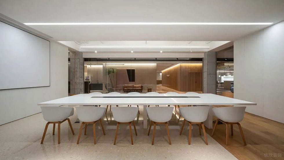 白木色簡約風(fēng)辦公室裝修設(shè)計白色調(diào)洽談室 白木色簡約風(fēng)辦公室裝修設(shè)計白色調(diào)洽談室