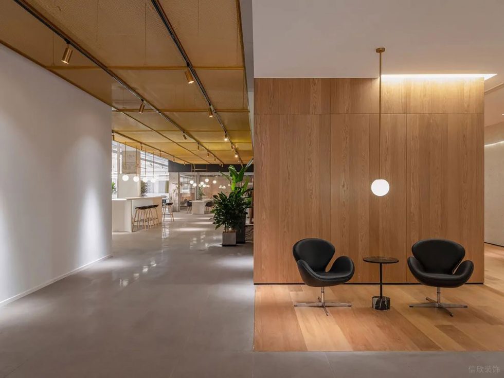 白木色簡約風(fēng)辦公室裝修設(shè)計木紋色休閑區(qū) 白木色簡約風(fēng)辦公室裝修設(shè)計木紋色休閑區(qū)