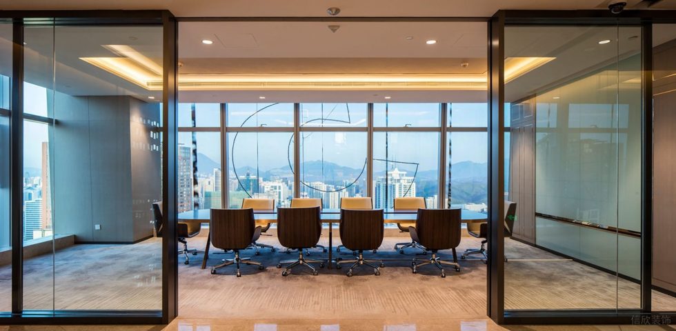 暖色調(diào)現(xiàn)代輕奢風(fēng)辦公室裝修設(shè)計(jì)暖灰色會(huì)議室 暖色調(diào)現(xiàn)代輕奢風(fēng)辦公室裝修設(shè)計(jì)暖灰色會(huì)議室