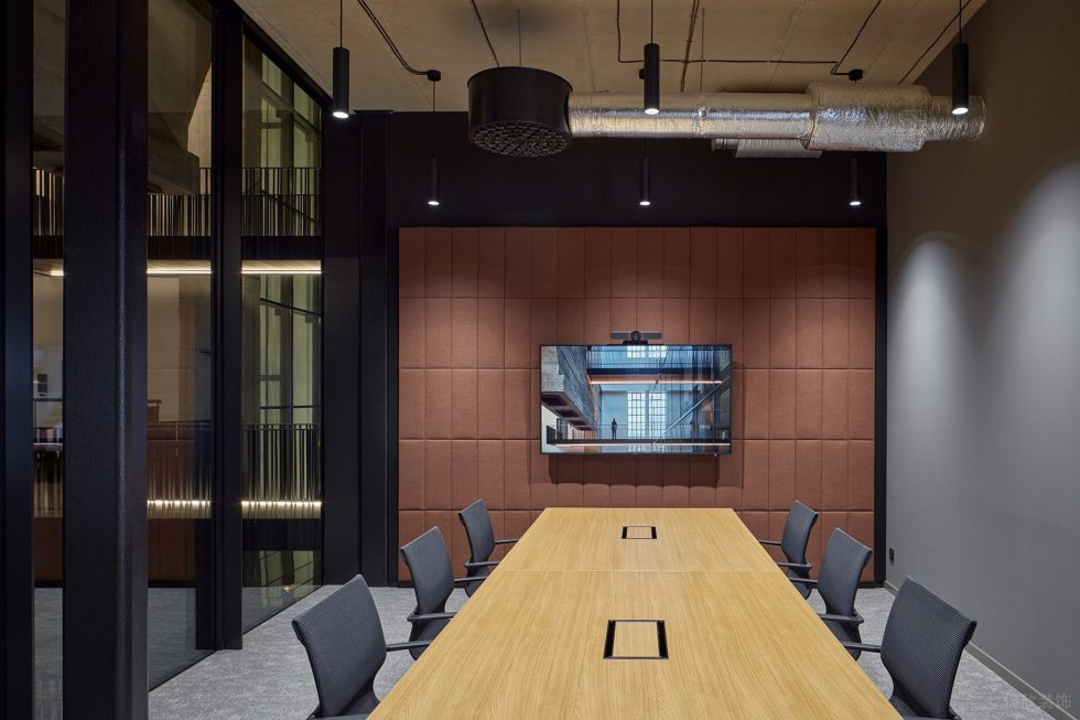 深色工業(yè)風(fēng)辦公室裝修設(shè)計暖灰色商務(wù)洽談室 深色工業(yè)風(fēng)辦公室裝修設(shè)計暖灰色商務(wù)洽談室