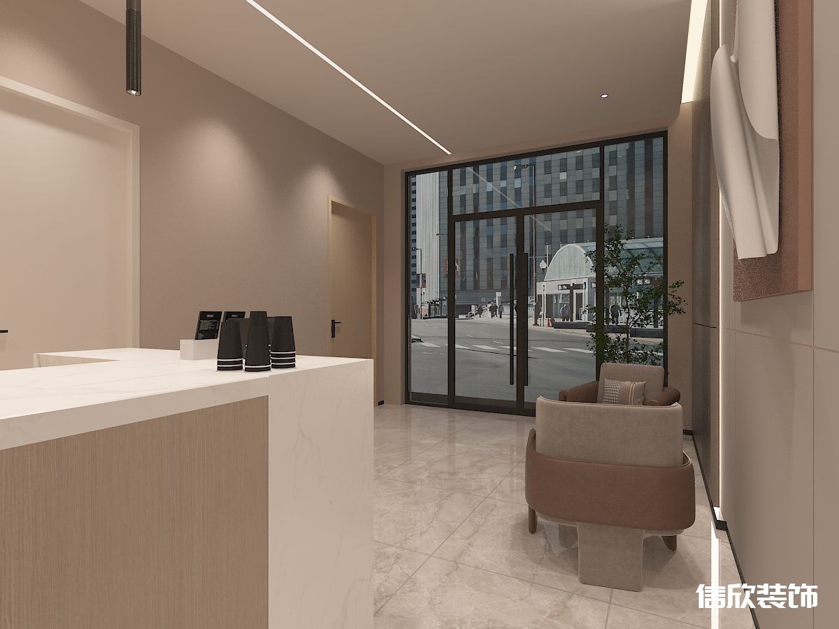 深圳福田梅林棋牌室大門玻璃門裝修設(shè)計(jì)