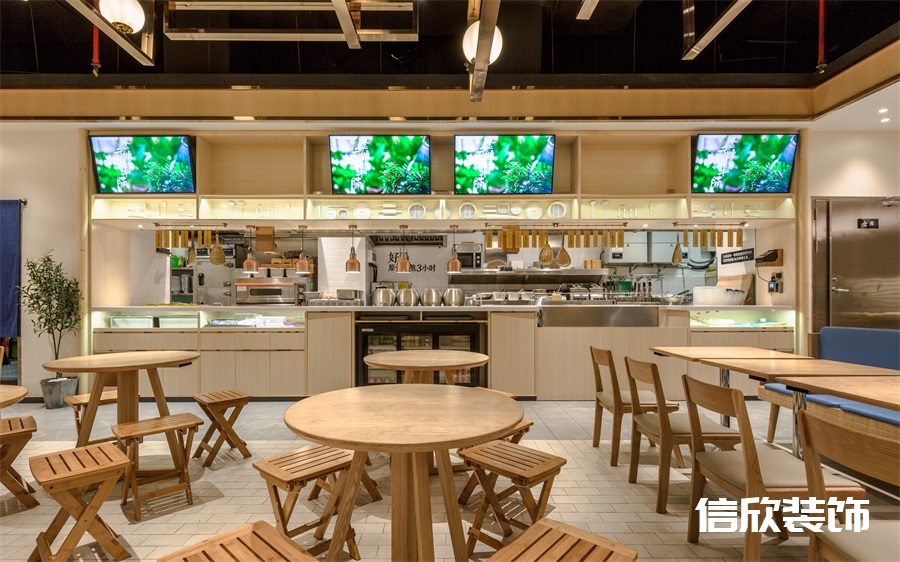 深圳羅湖筍崗牛腩飯快餐店菜牌裝修設(shè)計