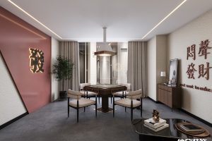 深圳羅湖筍崗棋牌室麻將房裝修設計