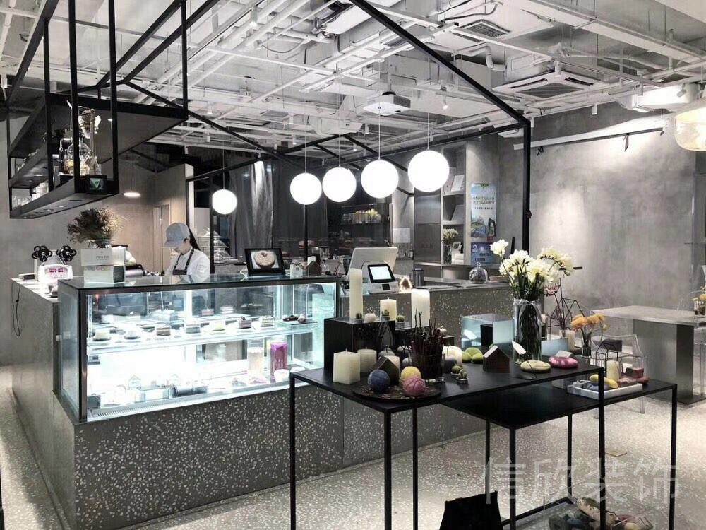 面包店收銀臺(tái)玻璃面包展示柜設(shè)計(jì)圖