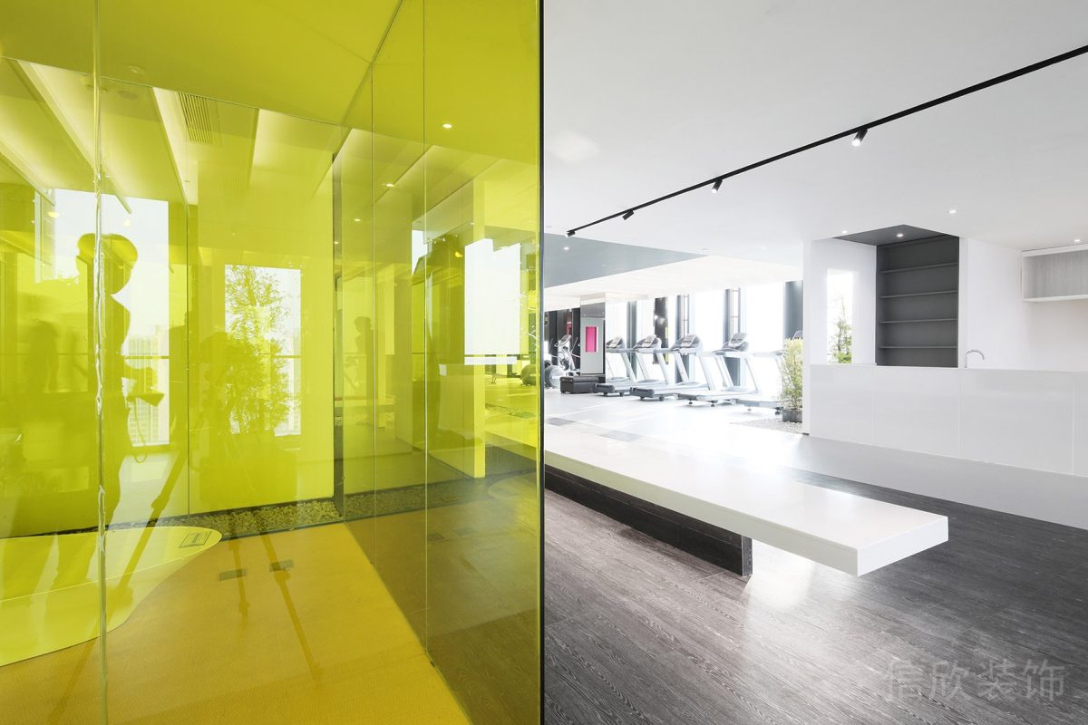 辦公室健康運動健身房休息區(qū)裝修設(shè)計