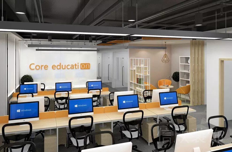 機器人訓(xùn)練研發(fā)工作獨立機位教室