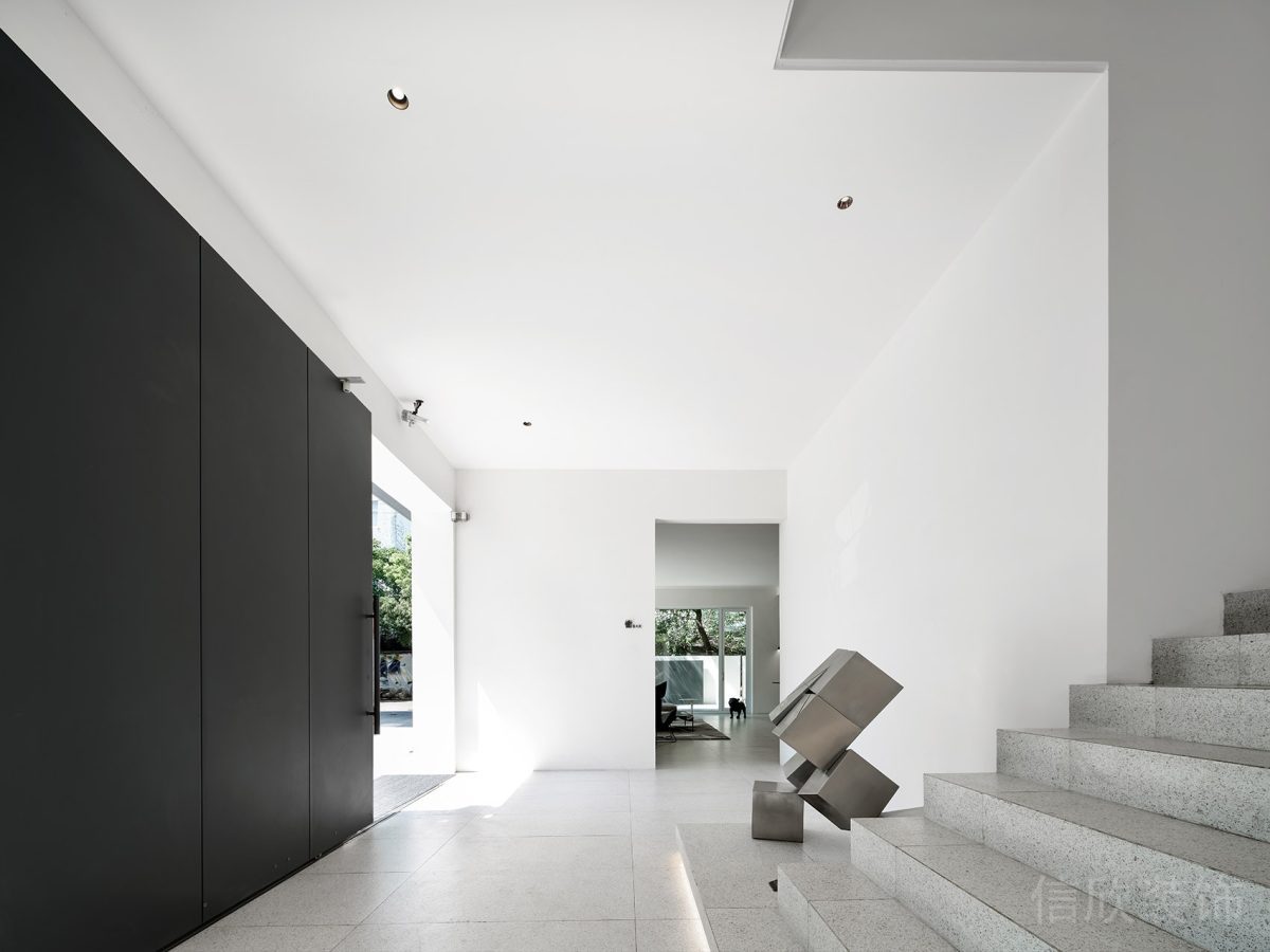 過道階梯設(shè)計水磨石開放式空間裝修