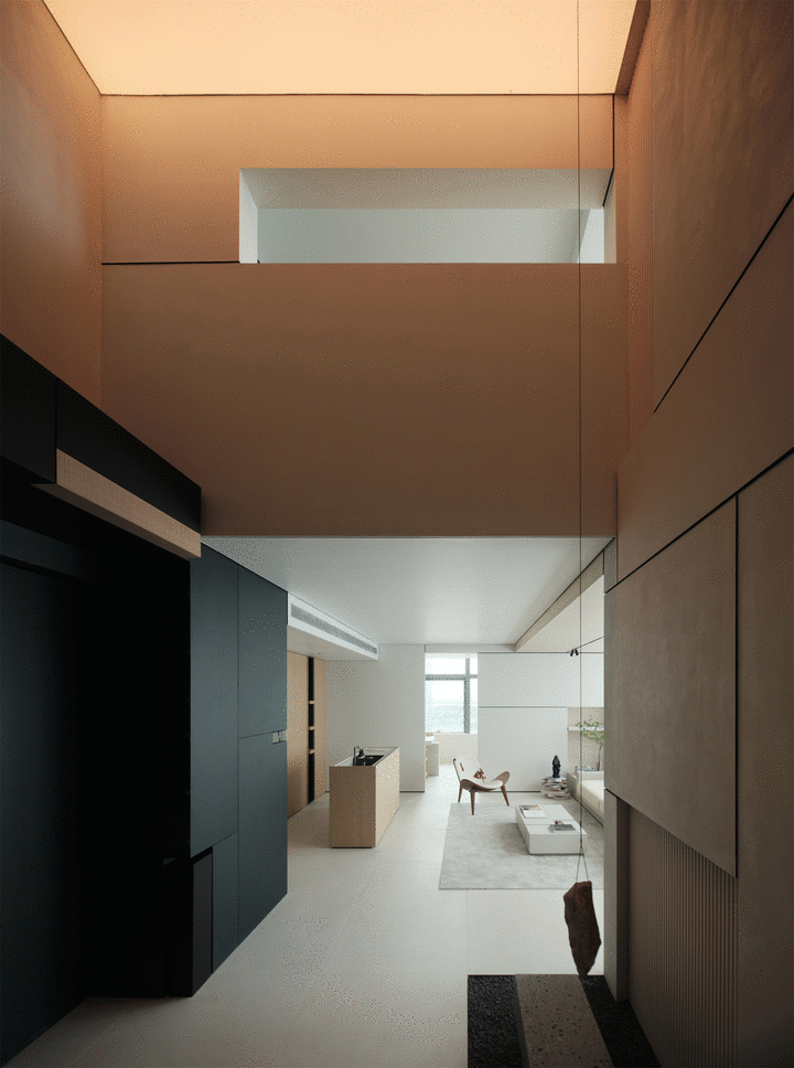 工業風拼接墻面