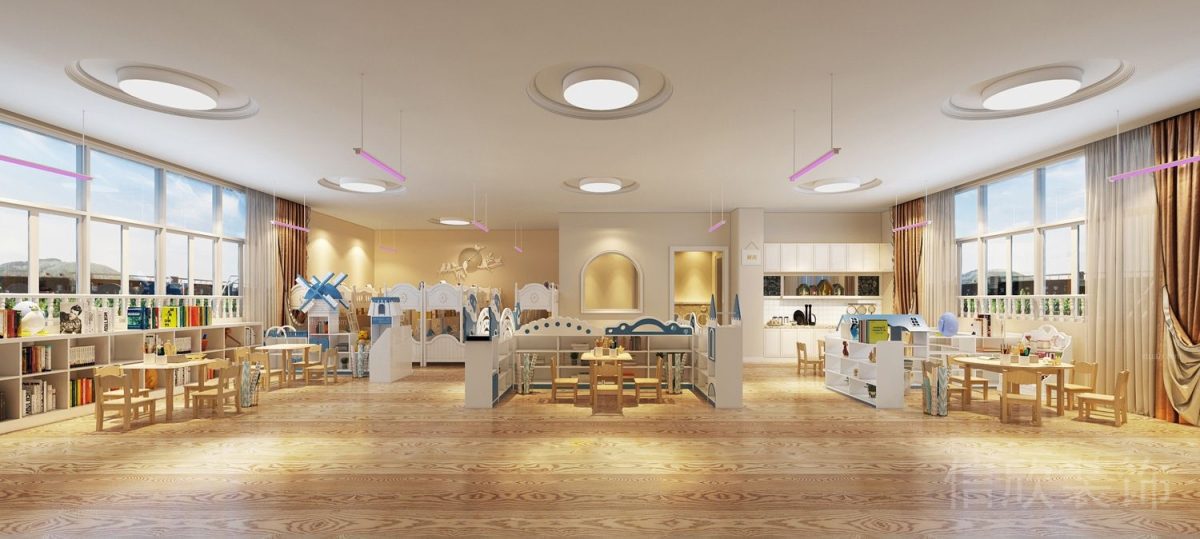 深圳市羅湖區(qū)天樂大廈天天托幼中心裝修設(shè)計
