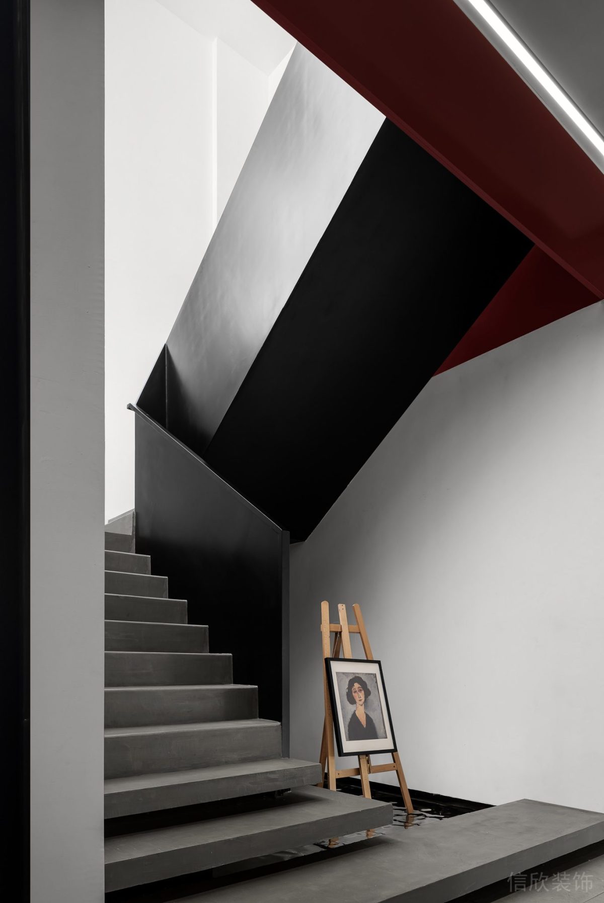 現(xiàn)代工業(yè)風(fēng)辦公空間樓梯設(shè)計