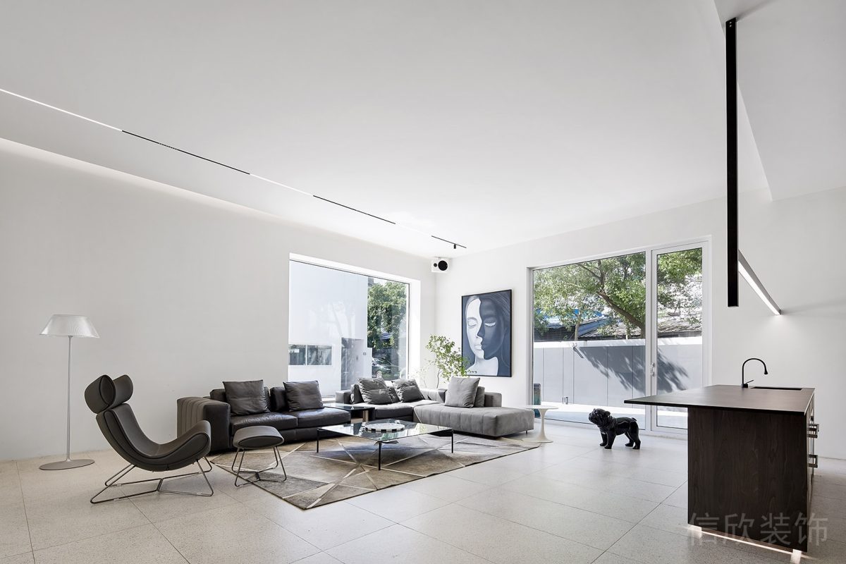 主理人辦公室藝術(shù)工作室皮質(zhì)沙發(fā)設(shè)計