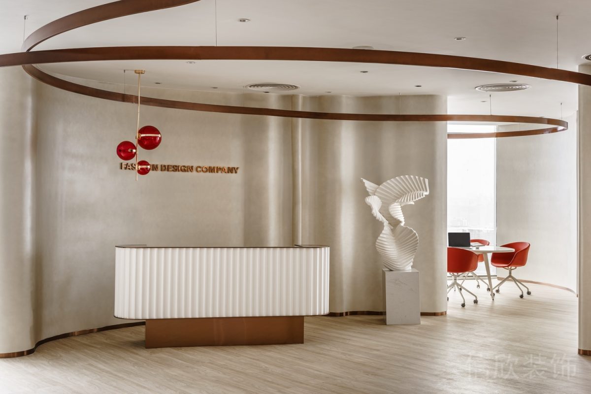 現(xiàn)代環(huán)形圍繞懸吊式木條裝修設(shè)計